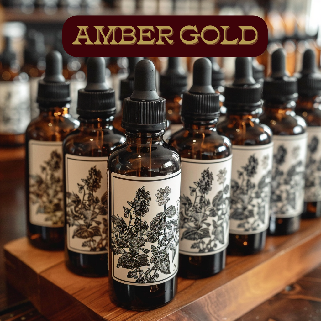 Amber Gold Oil