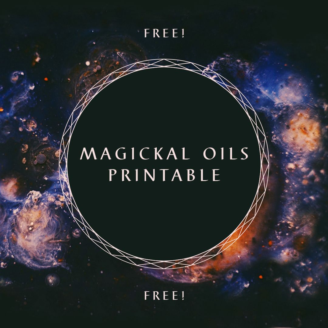 Magickal Oil Printable